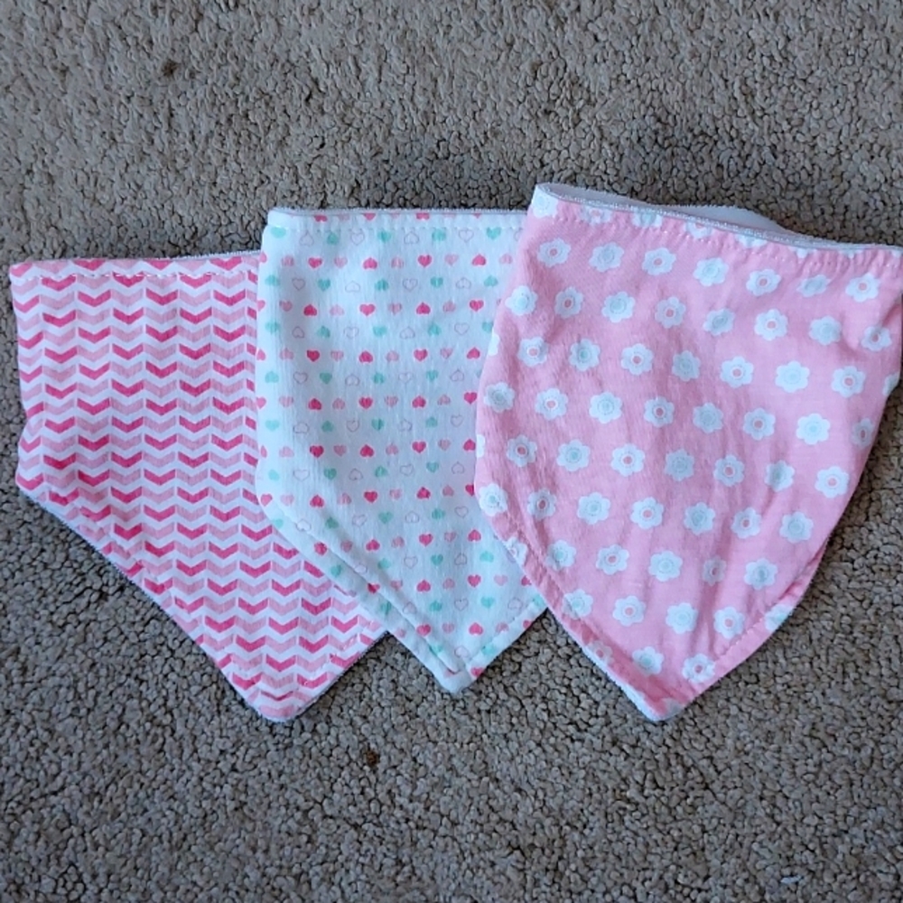Baby girl bibs
